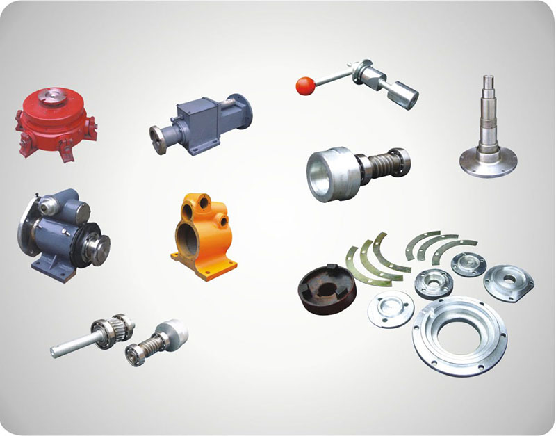 Spare parts of ceramic machines